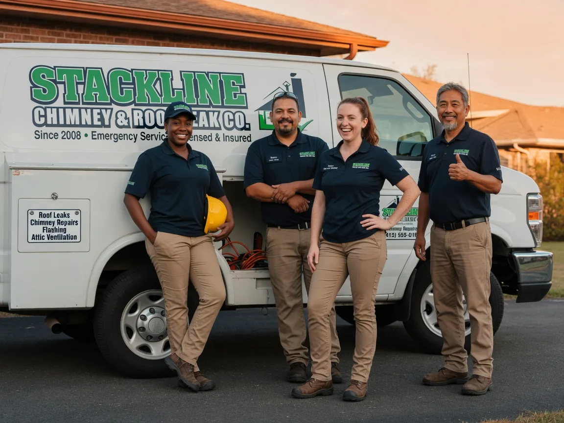 Chimney flashing repair company in Humansville, MO